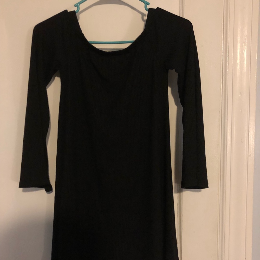 black dress
